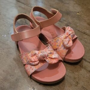Pink Bow Sandals for Kids